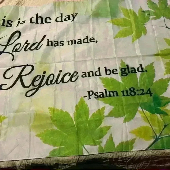 Religious Wall Tapestry Psalms 118:24 BNWOT - Picture 9 of 11